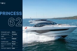 du thuyen cho thue Princess 62