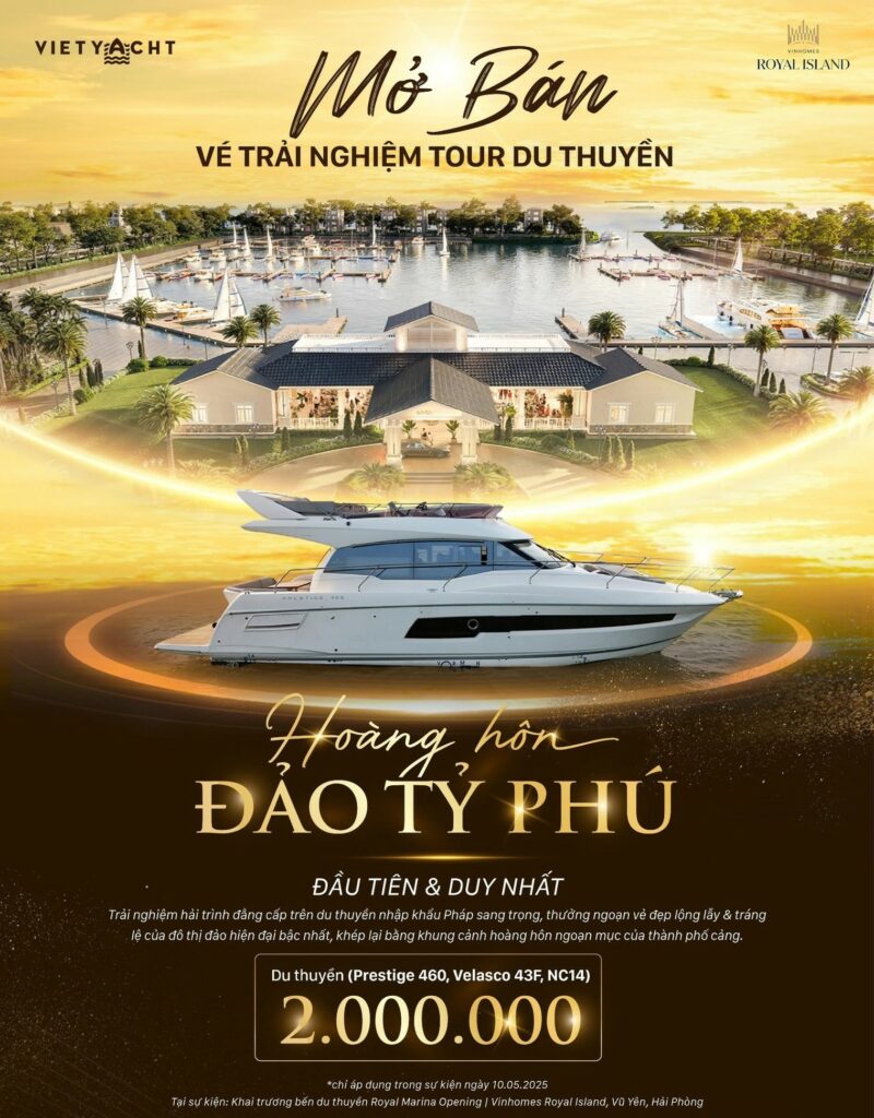 tour du thuyen Vietyacht Vu Yen